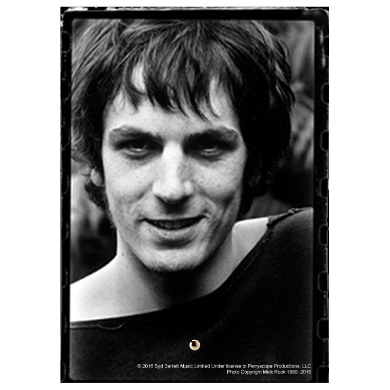 Devilish Grin Glass Print