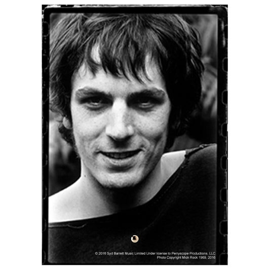 Devilish Grin Glass Print