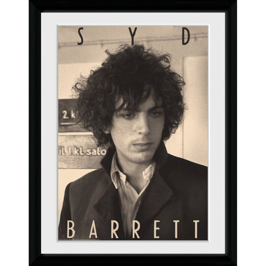 Syd Barrett BW Portrait 12 x 16 Collector Print