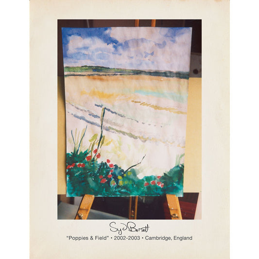 Poppies & Field Notecard