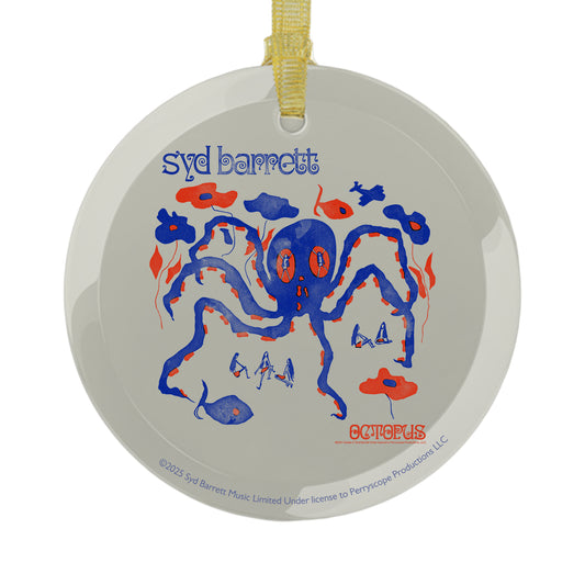 Octopus Glass Ornament
