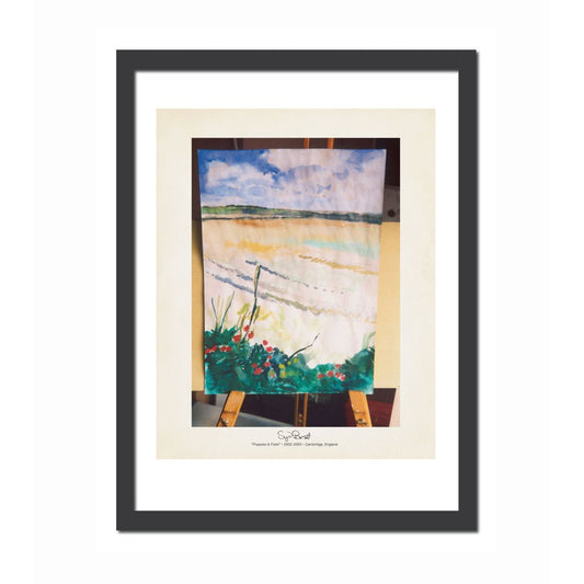 Poppies and the Field 11x14 Print